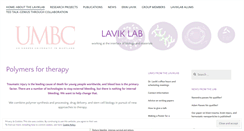 Desktop Screenshot of laviklab.org